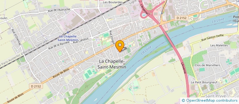 localisation de l'entreprise MONSIEUR YANIS BAAZIZ à LA CHAPELLE-SAINT-MESMIN