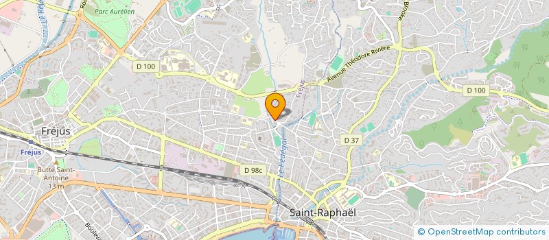 localisation de l'entreprise MONSIEUR YANIS BADAOUI à FREJUS