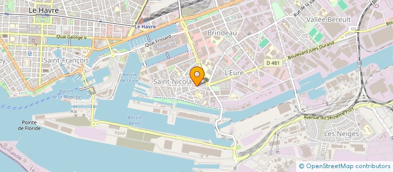 localisation de l'entreprise MONSIEUR YANIS BAGHDAD à LE HAVRE