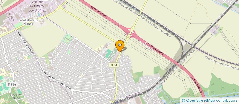 localisation de l'entreprise MONSIEUR YANIS BANGA  MITRY-MORY