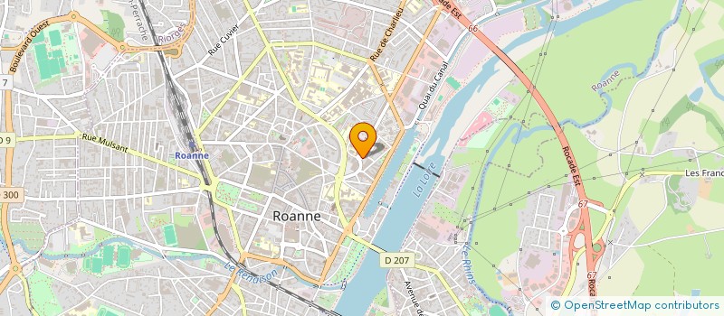 localisation de l'entreprise MONSIEUR YANIS BANOS  ROANNE