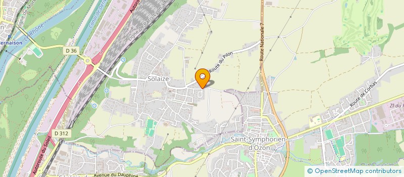 localisation de l'entreprise MONSIEUR YANIS BAZI  SOLAIZE