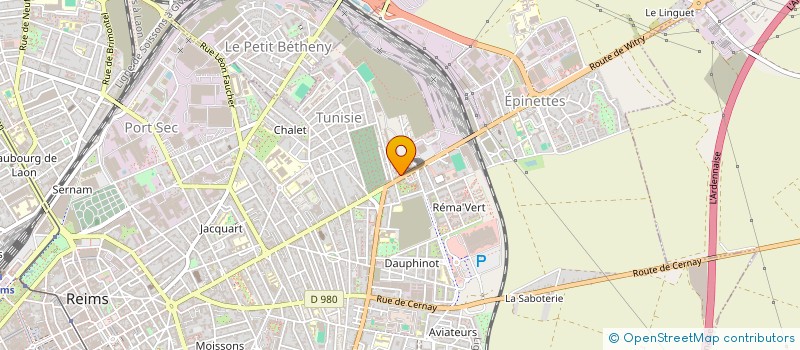 localisation de l'entreprise MONSIEUR YANIS BAZIL  REIMS