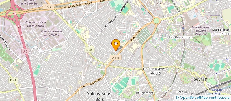 localisation de l'entreprise MONSIEUR YANIS BEDDAR à AULNAY-SOUS-BOIS