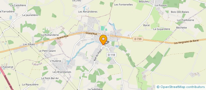 localisation de l'entreprise MONSIEUR YANIS BEGAUDEAU  TONNAY CHARENTE