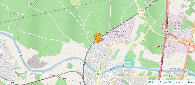 localisation de l'entreprise MONSIEUR YANIS BEGHALEM  RIVESALTES