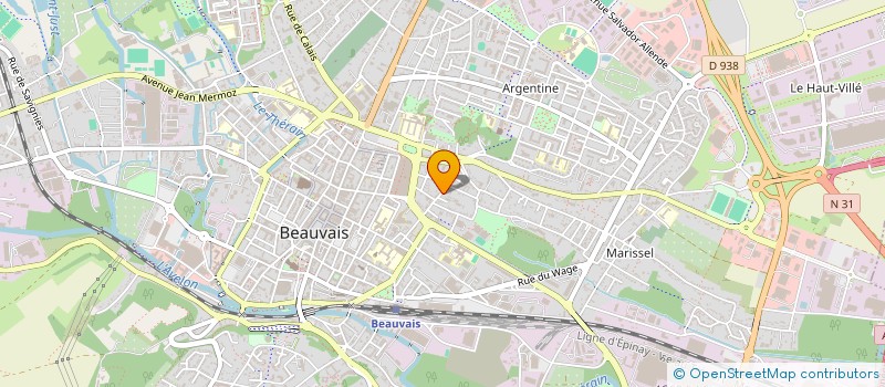 localisation de l'entreprise MONSIEUR YANIS BELACHE  BEAUVAIS