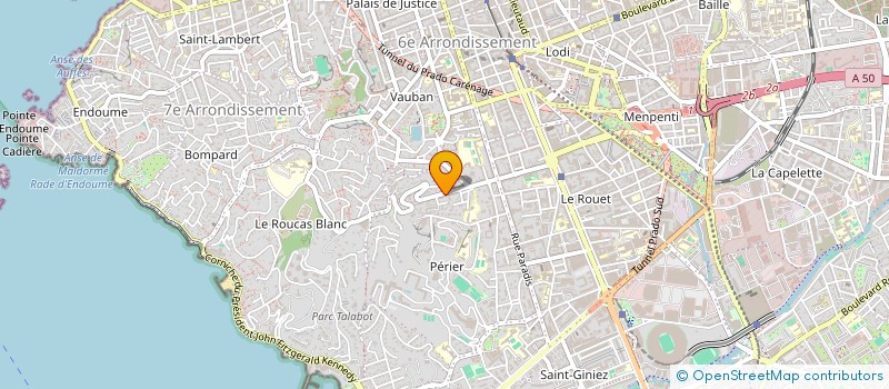 localisation de l'entreprise MONSIEUR YANIS BELAROUSSI  MARSEILLE