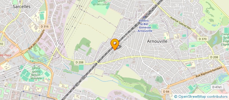 localisation de l'entreprise MONSIEUR YANIS BELAYEL  ARNOUVILLE