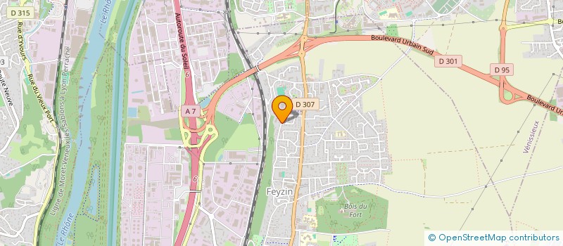 localisation de l'entreprise MONSIEUR YANIS BELDI  FEYZIN