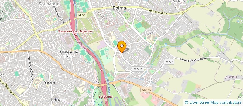 localisation de l'entreprise MONSIEUR YANIS BELGHID  BALMA