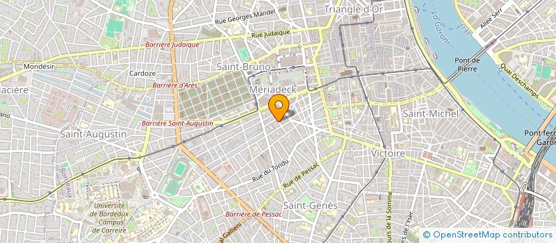 localisation de l'entreprise MONSIEUR YANIS BELHADJ MOSTEFA  BORDEAUX