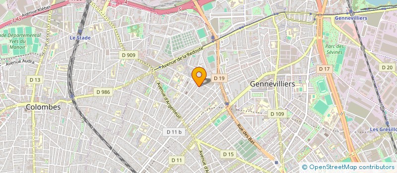 localisation de l'entreprise MONSIEUR YANIS BELHANI  ASNIERES-SUR-SEINE