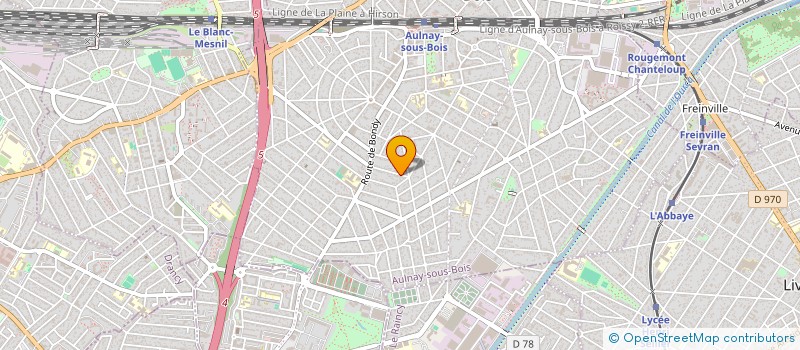 localisation de l'entreprise MONSIEUR YANIS BELHOCINE à AULNAY-SOUS-BOIS