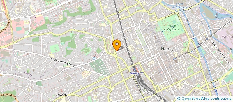 localisation de l'entreprise MONSIEUR YANIS BELLALEM  NANCY