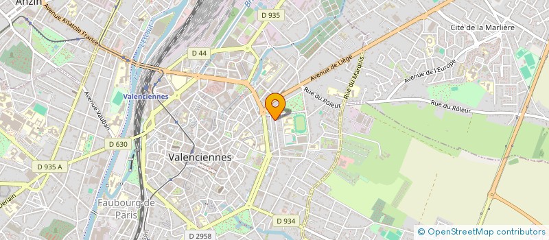 localisation de l'entreprise MONSIEUR YANIS BELYAZID  VALENCIENNES