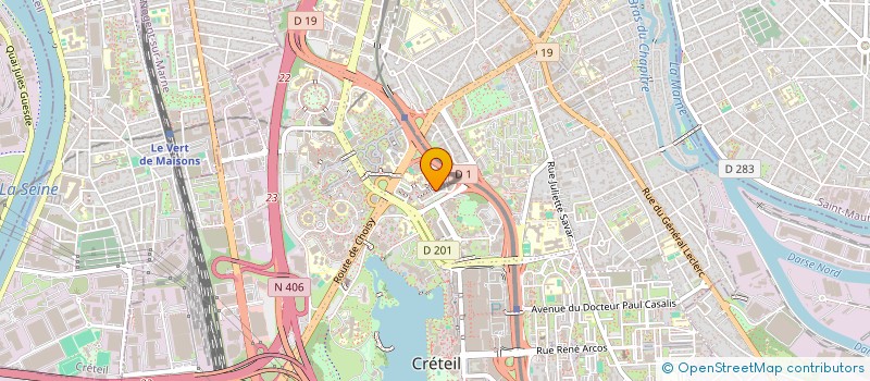 localisation de l'entreprise MONSIEUR YANIS BEN AHMED  CRETEIL