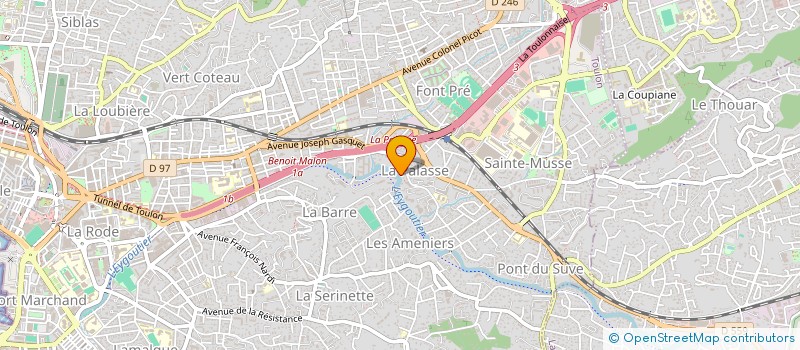 localisation de l'entreprise MONSIEUR YANIS BEN RHOUMA  TOULON