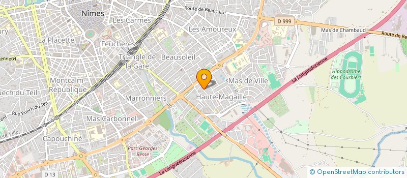 localisation de l'entreprise MONSIEUR YANIS BENAICHA  NIMES