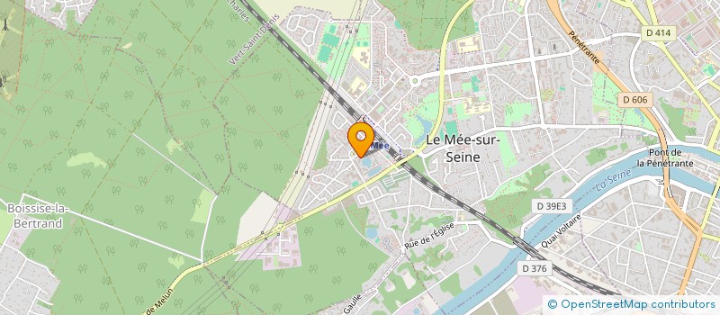 localisation de l'entreprise MONSIEUR YANIS BENAMARA  LE MEE-SUR-SEINE