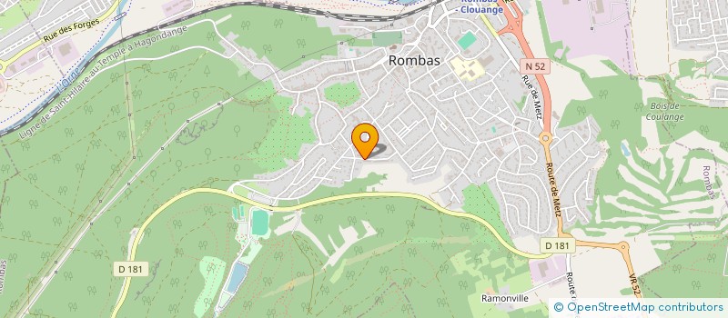 localisation de l'entreprise MONSIEUR YANIS BENARBIA  ROMBAS