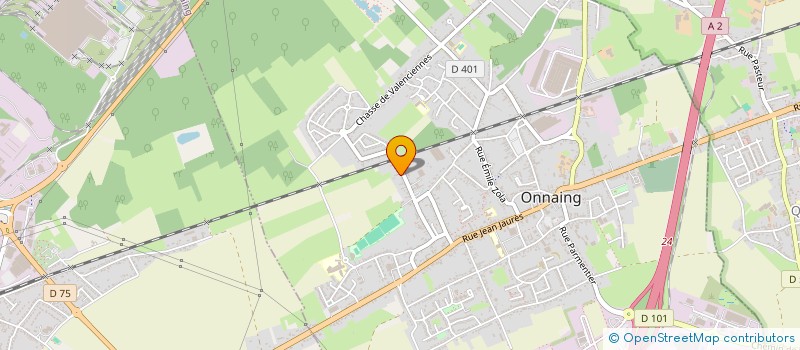 localisation de l'entreprise MONSIEUR YANIS BENATMANE  ONNAING