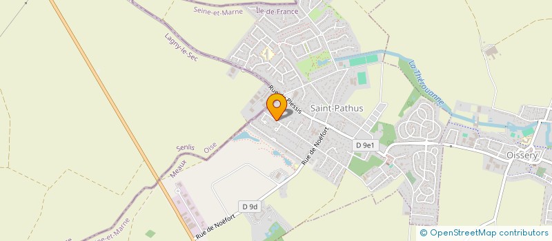 localisation de l'entreprise MONSIEUR YANIS BENBOUBETRA à SAINT-PATHUS
