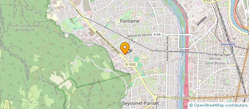 localisation de l'entreprise MONSIEUR YANIS BENHAMED  FONTAINE