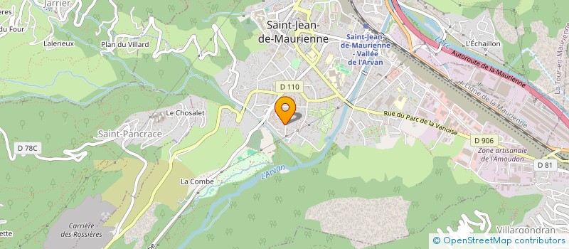 localisation de l'entreprise MONSIEUR YANIS BENMAIZA  SAINT-JEAN-DE-MAURIENNE