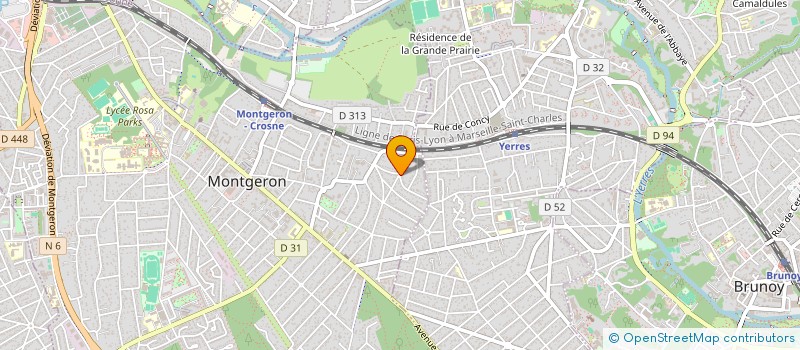 localisation de l'entreprise MONSIEUR YANIS BENOUDA à MONTGERON