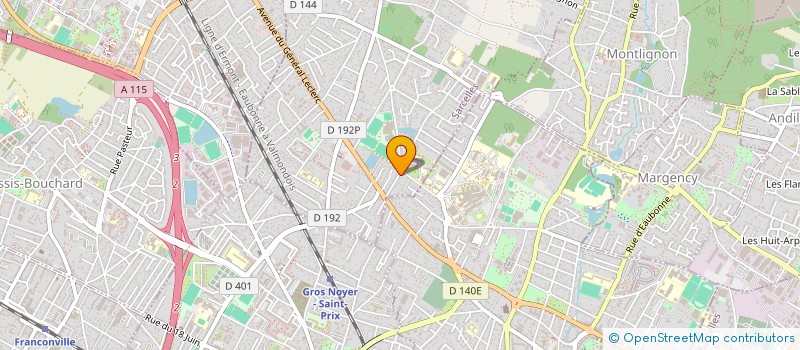 localisation de l'entreprise MONSIEUR YANIS BENSALEM à SAINT-PRIX