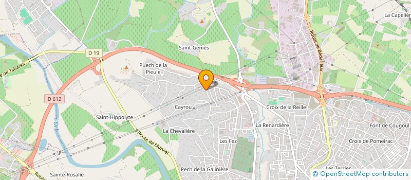localisation de l'entreprise MONSIEUR YANIS BENSETTI à BEZIERS
