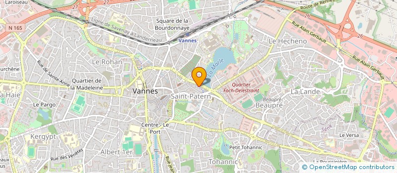 localisation de l'entreprise MONSIEUR YANIS BERRY à VANNES