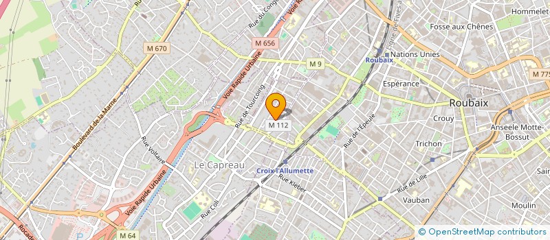 localisation de l'entreprise MONSIEUR YANIS BESBAS à CROIX