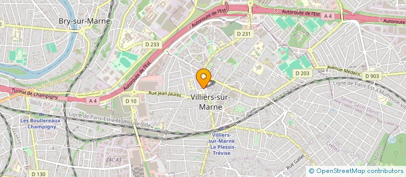 localisation de l'entreprise MONSIEUR YANIS BESNARD à VILLIERS-SUR-MARNE