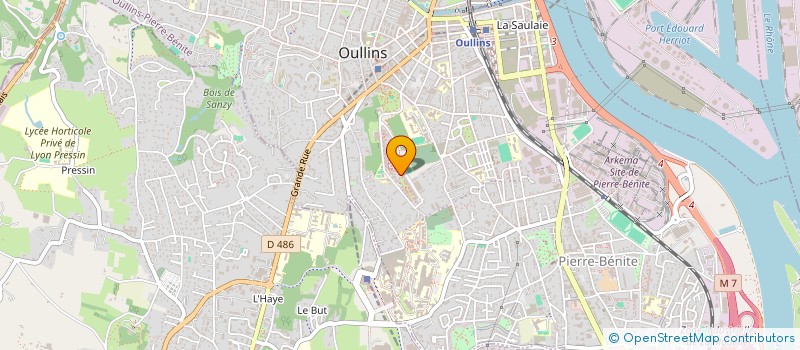 localisation de l'entreprise MONSIEUR YANIS BETRAOUI  OULLINS-PIERRE-BENITE