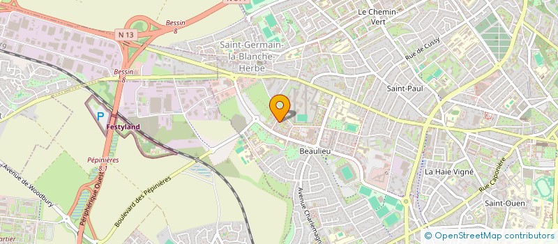 localisation de l'entreprise MONSIEUR YANIS BISSON  CAEN
