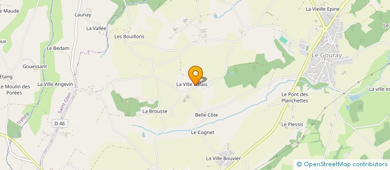 localisation de l'entreprise MONSIEUR YANIS BOISSIERE à LE MENE