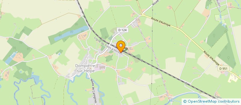 localisation de l'entreprise MONSIEUR YANIS BOUAB  DOMPIERRE-SUR-HELPE