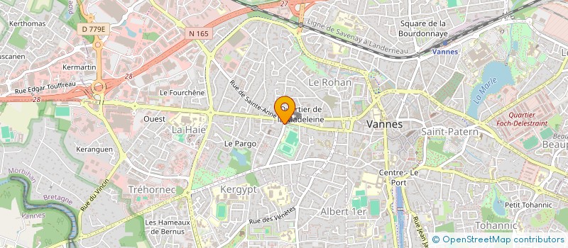 localisation de l'entreprise MONSIEUR YANIS BOUALI à VANNES