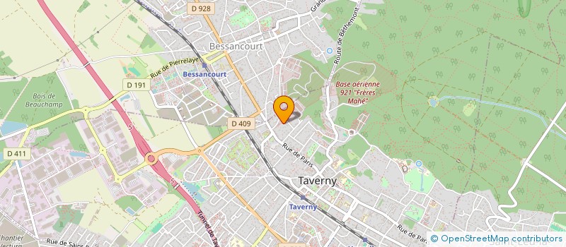 localisation de l'entreprise MONSIEUR YANIS BOUCEBAINE à TAVERNY