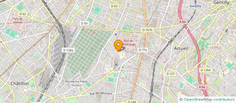 localisation de l'entreprise MONSIEUR YANIS BOUCHAME à BAGNEUX