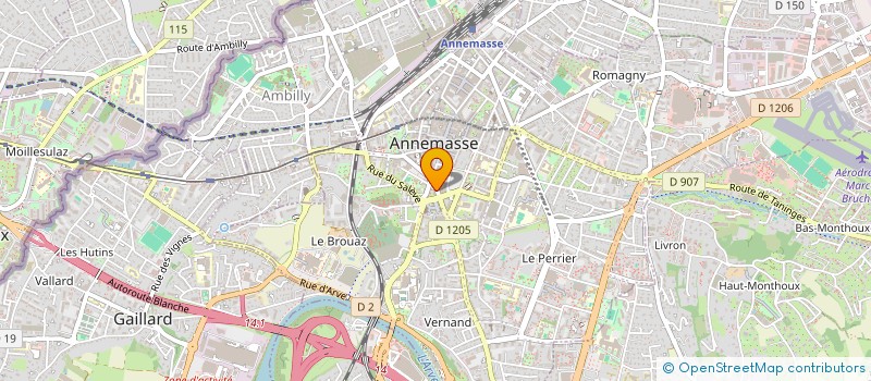 localisation de l'entreprise MONSIEUR YANIS BOUGHERARA  ANNEMASSE