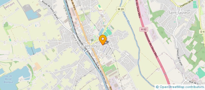 localisation de l'entreprise MONSIEUR YANIS BOUHAMED  SAINT-JORY