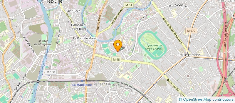 localisation de l'entreprise MONSIEUR YANIS BOUIBHIRENE à MARCQ-EN-BARŒUL