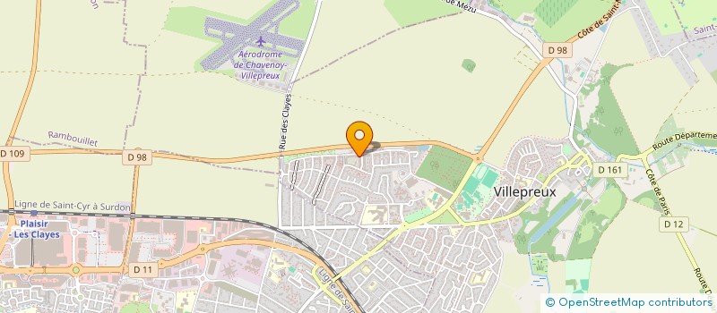 localisation de l'entreprise MONSIEUR YANIS BOUKERSI  VILLEPREUX