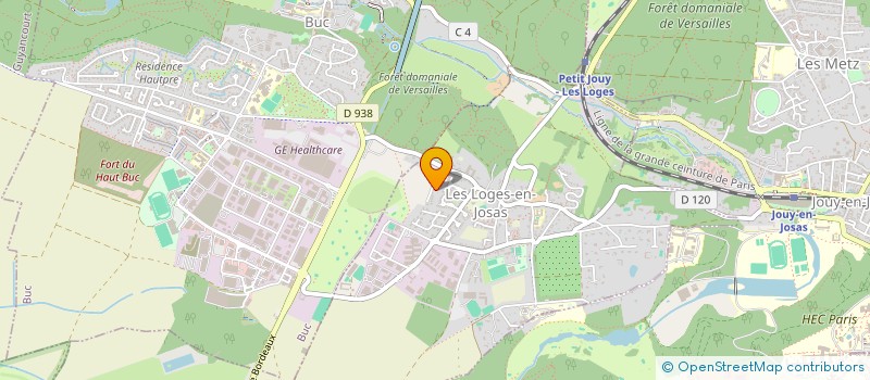 localisation de l'entreprise MONSIEUR YANIS BOUM'HAMED  LES LOGES-EN-JOSAS