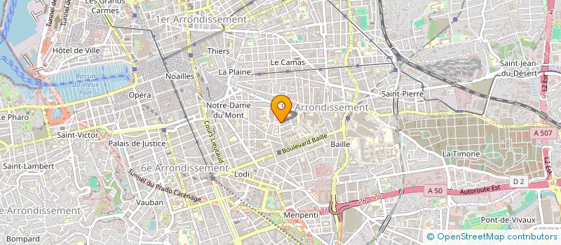 localisation de l'entreprise MONSIEUR YANIS BOURENI à MARSEILLE