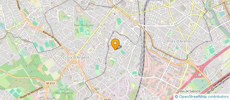 localisation de l'entreprise MONSIEUR YANIS BOURGES à MONTPELLIER