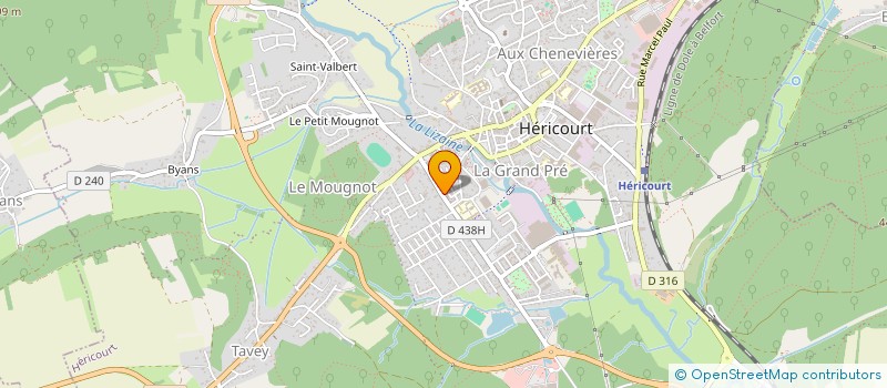 localisation de l'entreprise MONSIEUR YANIS BOUSHEL  HERICOURT